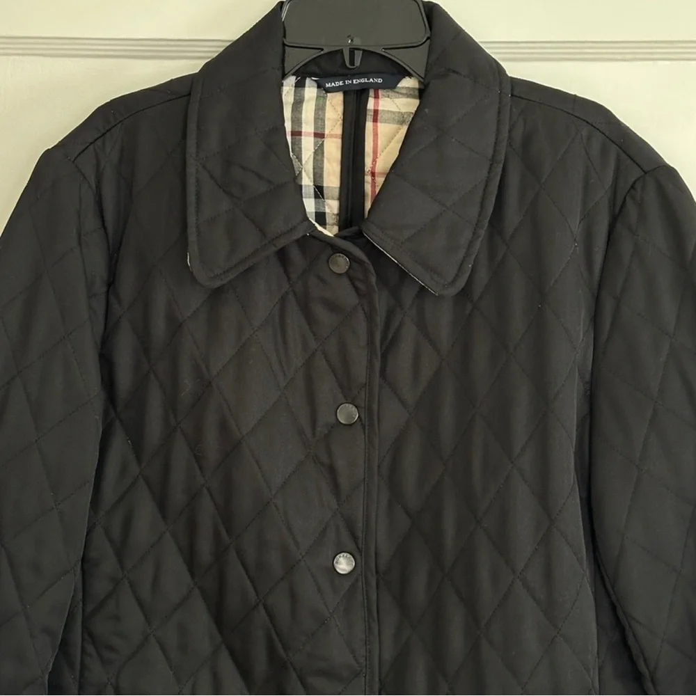 Black Burberry jacket/coat black - Picture 3 of 8